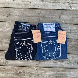 Lot of 2 brand new true religion jeans size 32